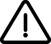 ABC Title A black triangle with an exclamation sign.